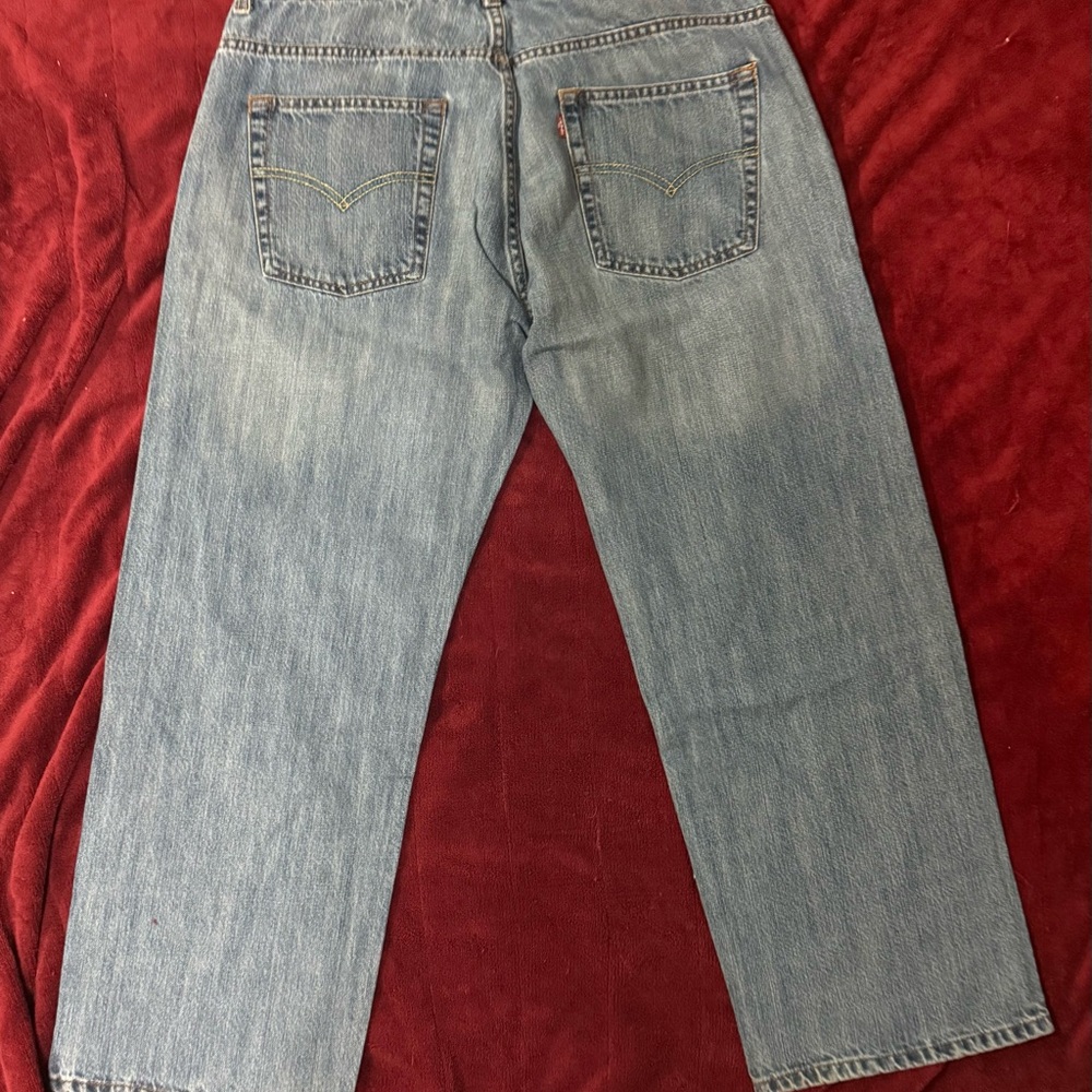 Levi's Light Blue Relaxed Jeans